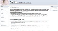 Desktop Screenshot of ganph.de